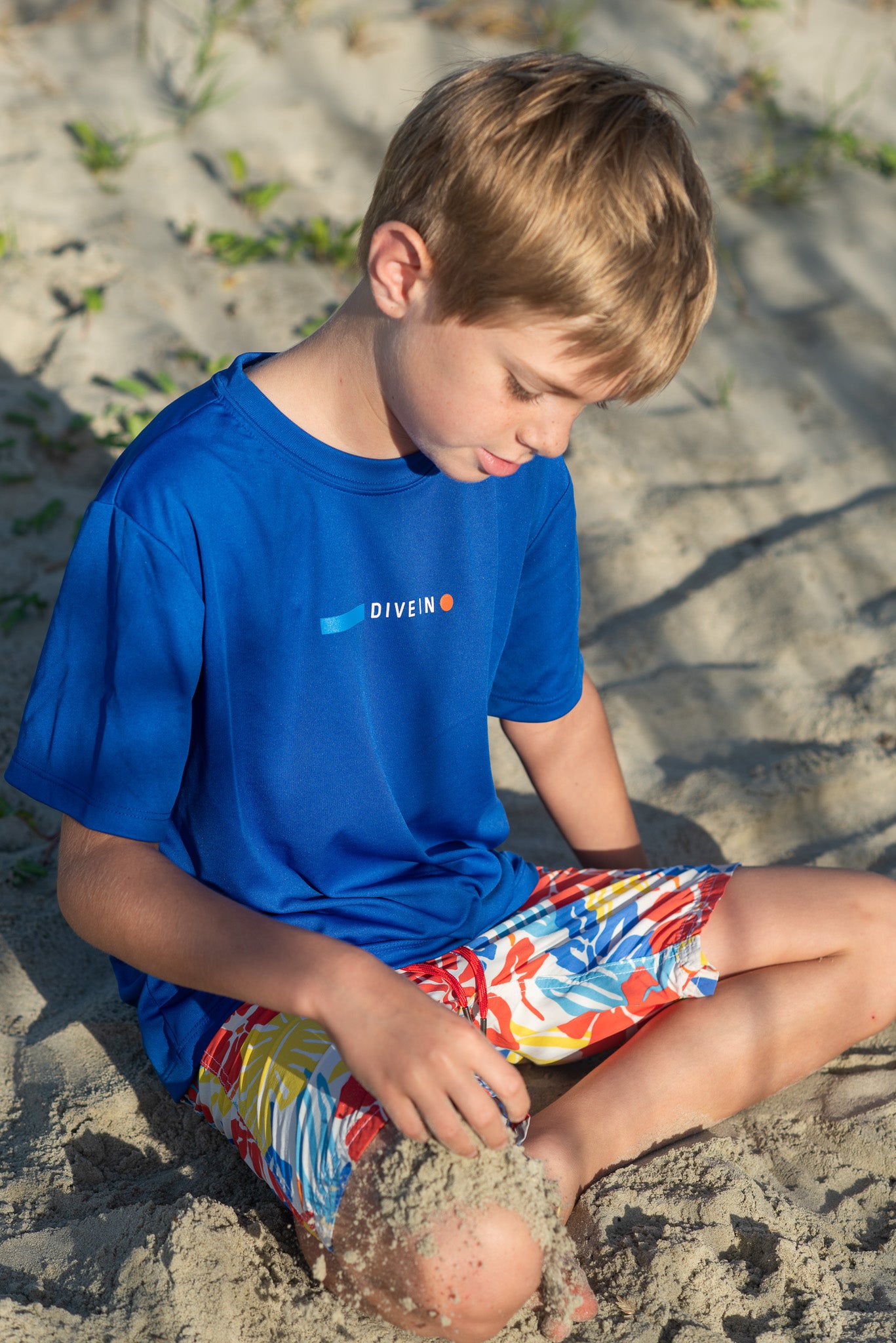 Merch: DIVE IN Swim Shirt - Kid and Adult